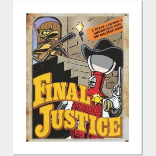 Mystery Science Rusty Barn Sign 3000 - Final Justice Posters and Art